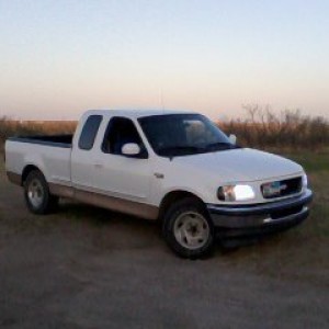 when I first got my truck. August 2009. sat for about a year, and started driving it october 2010.