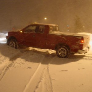 In the snow before my 35's