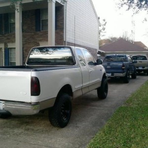 two ford and a cummins